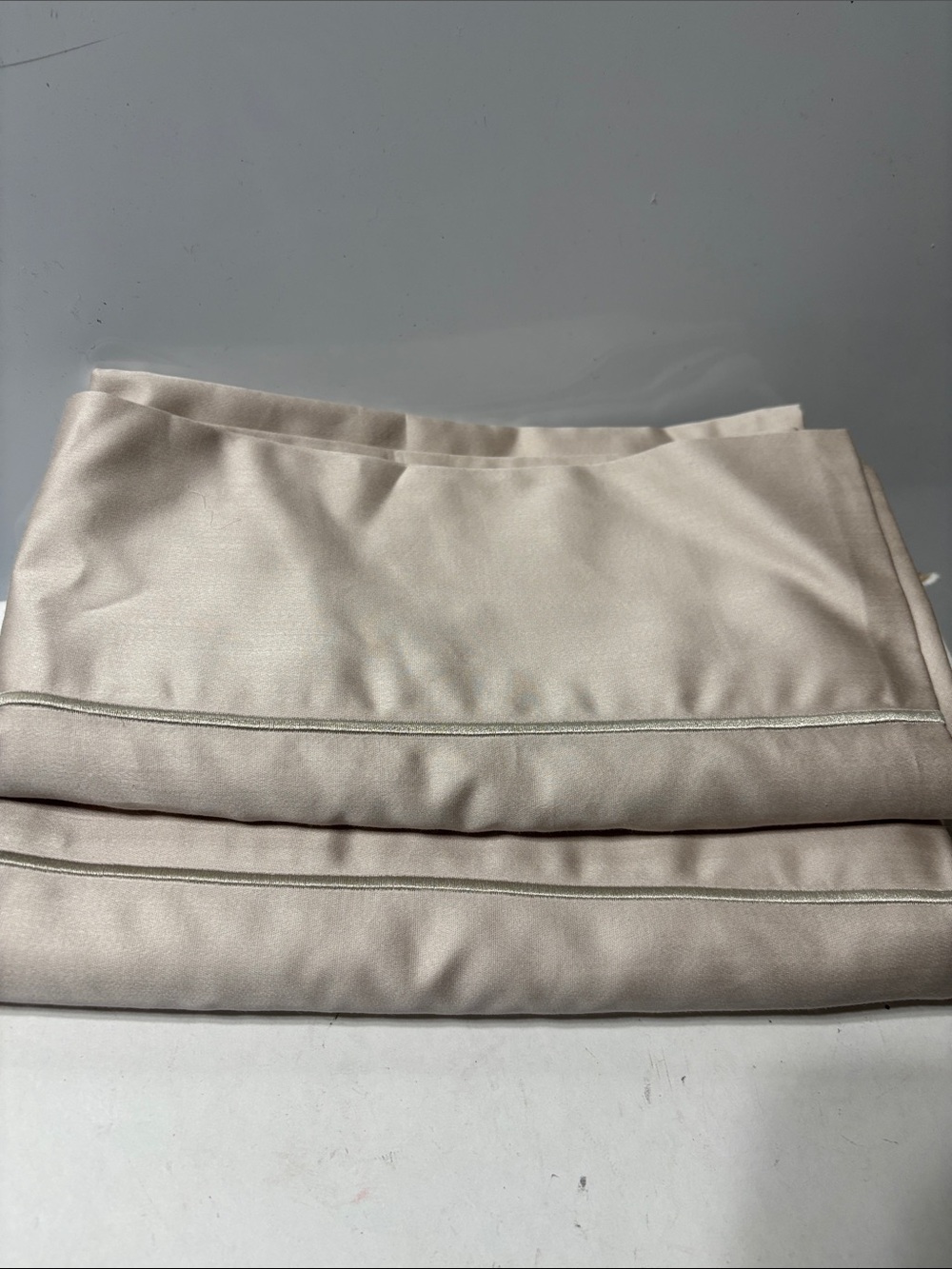 Charter club 100% cotton X2 king size pillowcases. NWOT